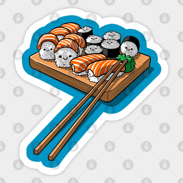 Sushi Sticker by albertocubatas